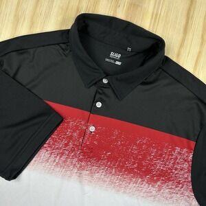 Sligo Golf‎ Polo Shirt Mens XL Performance Stretch Lightweight Moisture Wicking